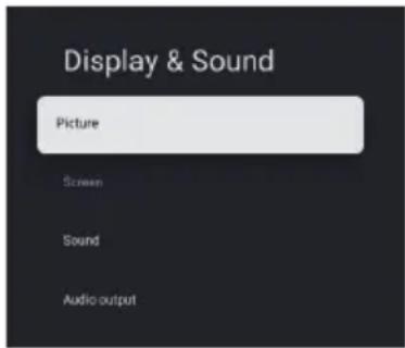 PEAQ PTV 43GU-5024T - Display e suono - 1