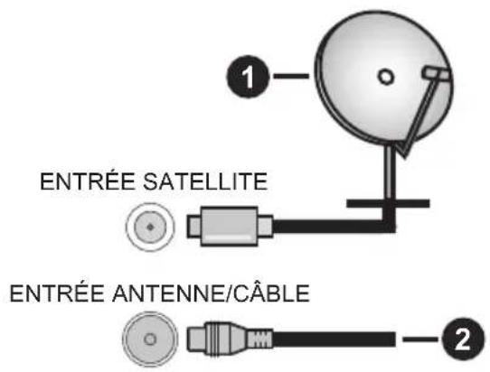 PEAQ PTV 43GU-5024T - Dos du téléviseur - 1