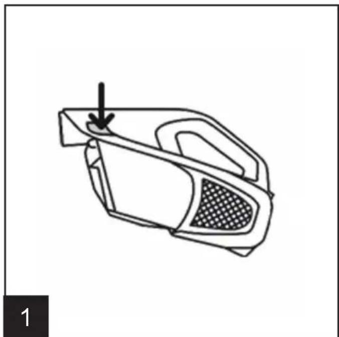 DIRT DEVIL DD9003 - CLEANING RINSABLE FILTER - 1