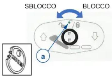 Vermeiren Club Vario - Funzione di bloccaggio (riservata al personale medico) - 1