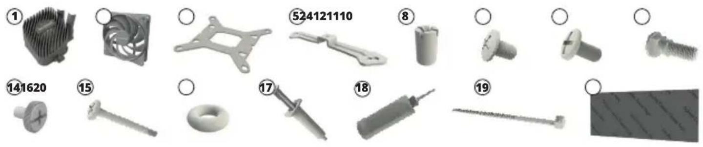 Be Quiet! Light Loop 360mm - 安裝 CPU 區塊 - 1