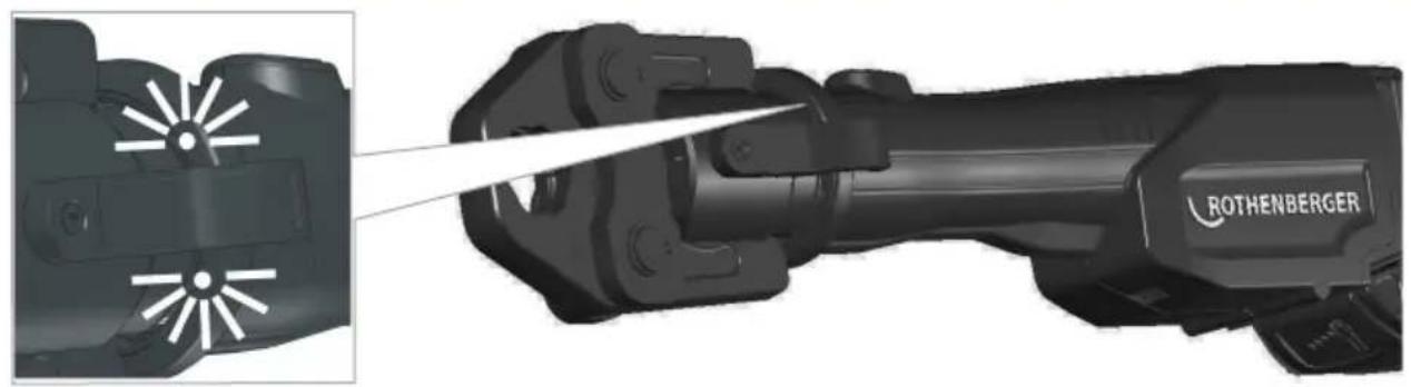 ROTHENBERGER Romax 4000 - B Emergency-Off / ON-Switch / Positions - 4