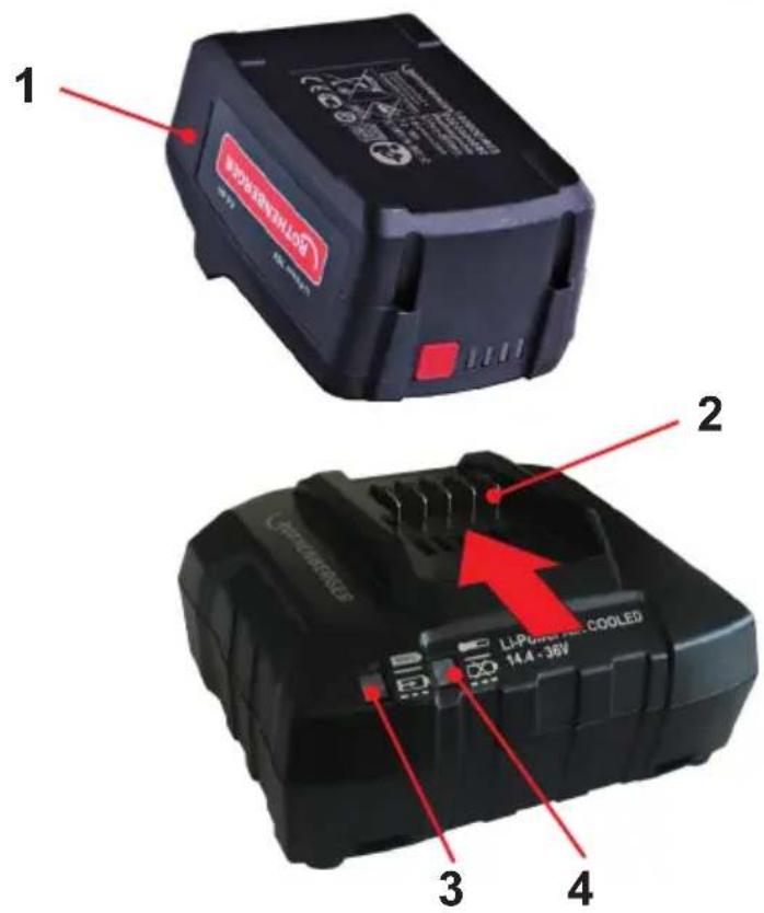 ROTHENBERGER Romax 4000 - Charger / Battery - 2