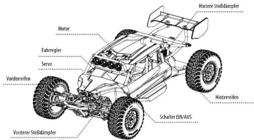Carson Desert Warrior XL 3.0 - CHASSIS - 1