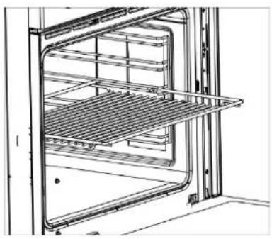 IKEA ÖRMINGE 205.910.92 - Proper positioning of the wire shelf on sliding shelves - 1