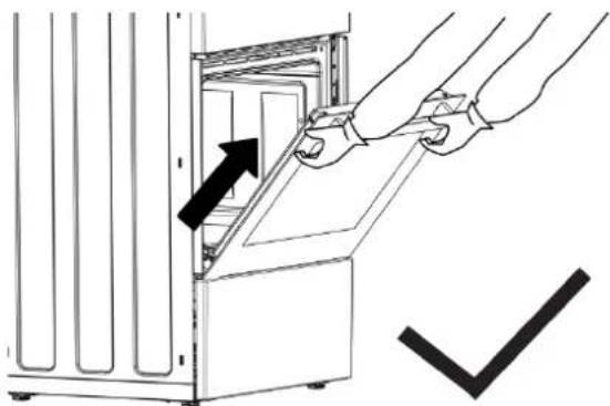 IKEA ÖRMINGE 205.910.92 - Retrait de la porte du four - 1