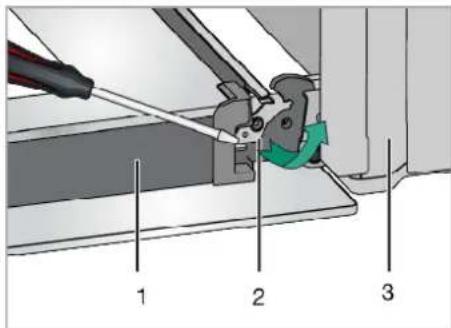 IKEA ÖRMINGE 005.910.93 - Retrait de la porte du four - 2