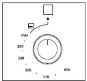 Orima OR-961-XE - Oven Burner Control And Temperature Adjustment Knob (Thermostat) - 1