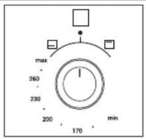 Orima OR-961-XE - Botão De Regulação Da Temperatura E De Controlo Do Queimador Do Grelhador-Forno (Termostato) - 1