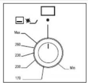 Orima OR-961-XE - Botão De Regulação Da Temperatura E De Controlo Do Queimador Do Forno (Termostato) - 2