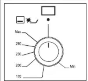 Orima OR-961-XE - Oven Burner Control And Temperature Adjustment Knob (Thermostat) - 2
