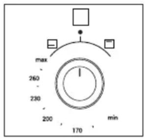 Orima OR-961-XE - Oven-Grill Burner Control And Temperature Adjustment Knob (Thermostat) - 1