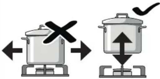 Orima OR-650-X - Using Gas Hob Section - 21