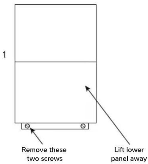 Dantherm HPP-iw 16 - CONNECTING THE HEAT PUMP TO THE POWER SUPPLY - 1
