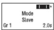 Cameo ROOT PAR BATTERY - MAIN DISPLAY SLAVE MODE - 1