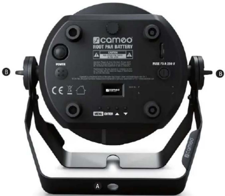 Cameo ROOT PAR BATTERY - INSTALACIÓN Y MONTAJE - 2