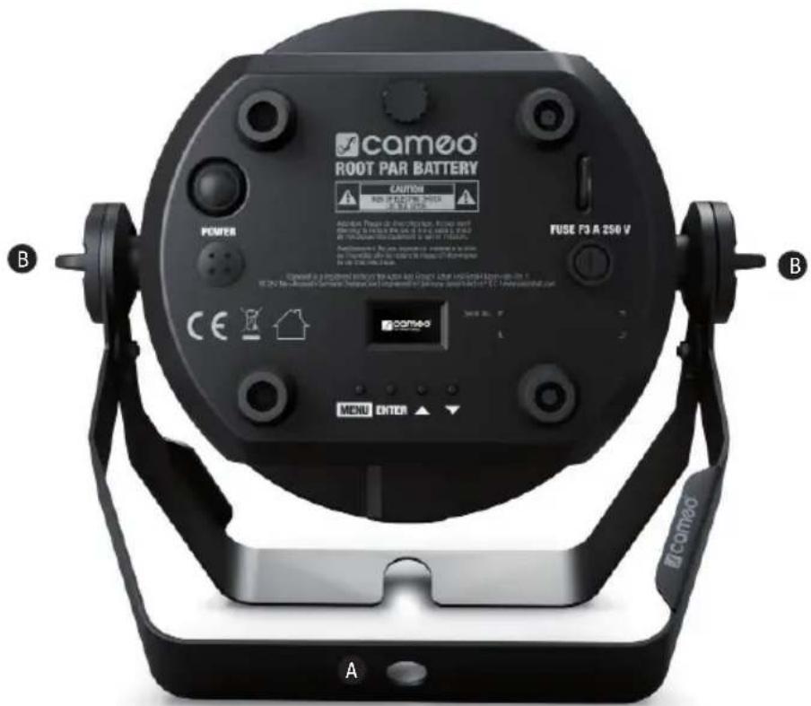 Cameo ROOT PAR BATTERY - INSTALLAZIONE E MONTAGGIO - 2