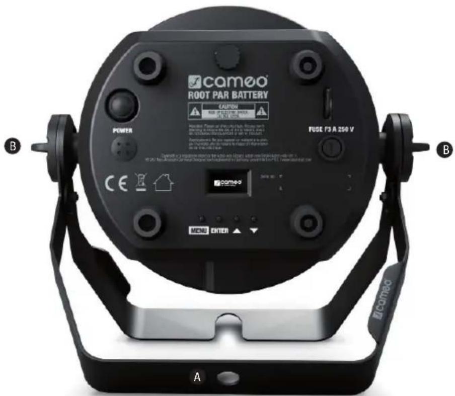 Cameo ROOT PAR BATTERY - INSTALLATION ET MONTAGE - 2
