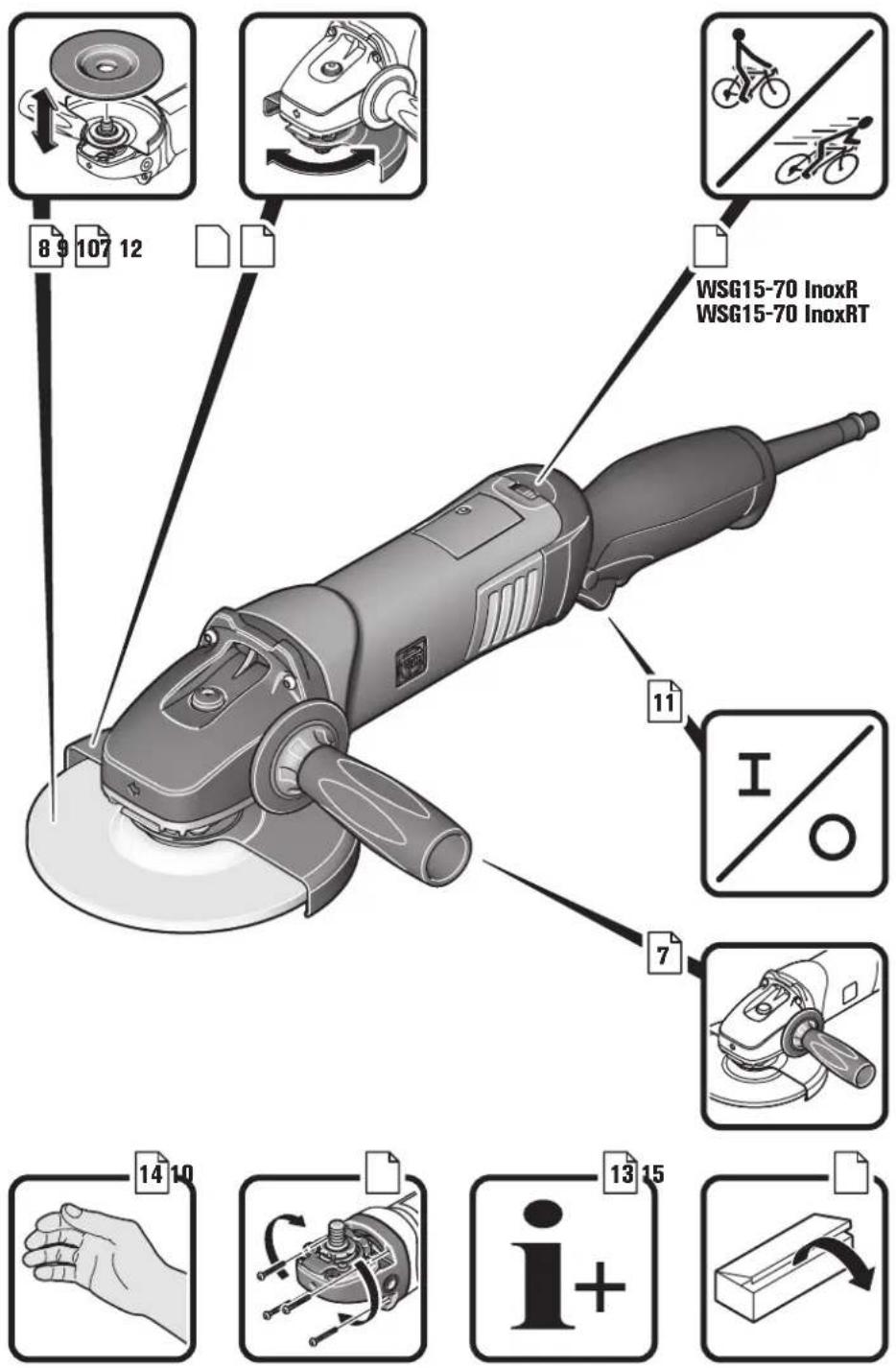 Fein WSG 8-115 - FEIN Service - 10