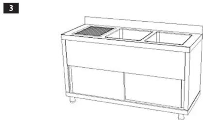 Royal Catering RC-IKS01 - INDUSTRIAL KITCHEN SINK - 6