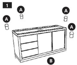 Royal Catering RC-IKS04 - INDUSTRIAL KITCHEN SINK - 5