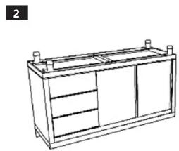 Royal Catering RC-IKS04 - INDUSTRIAL KITCHEN SINK - 6