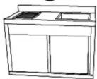 Royal Catering RC-IKS09 - INDUSTRIAL KITCHEN SINK - 3