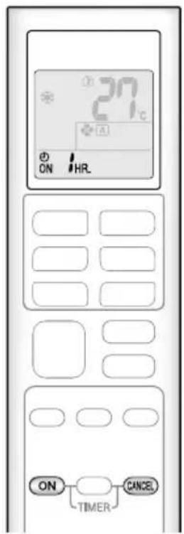 DAIKIN ATX35K5V1B - ON/OFF TIMER Operation - 1