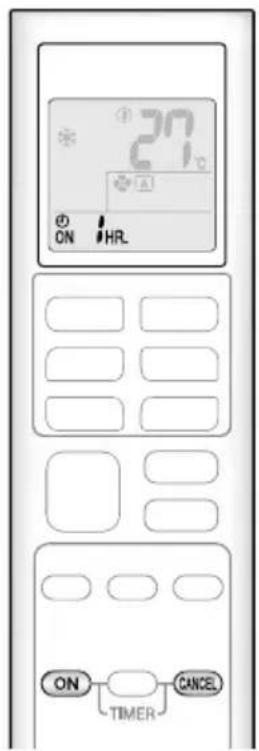 DAIKIN ATX35K5V1B - Работа ТАЙМЕРА ВКЛЮЧЕНИЯ/ ВЫКЛЮЧЕНИЯ - 1