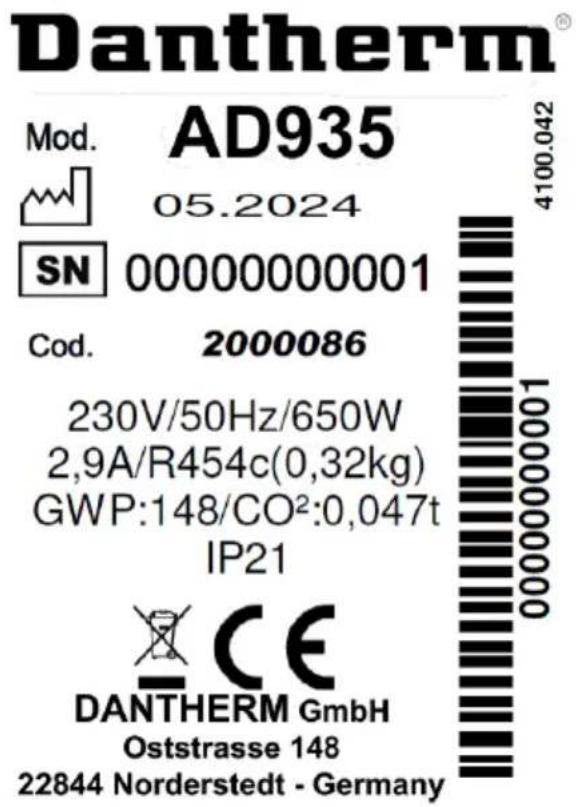 Aerial AD 955 - Leveringsomfang - 1