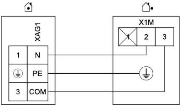 DAIKIN EHSXB04P30BA - Conexión del aparato exterior de bomba de calor ERLQ - 2