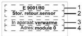 DAIKIN EHSXB04P30BA - Actuele storingsmeldingen - 2