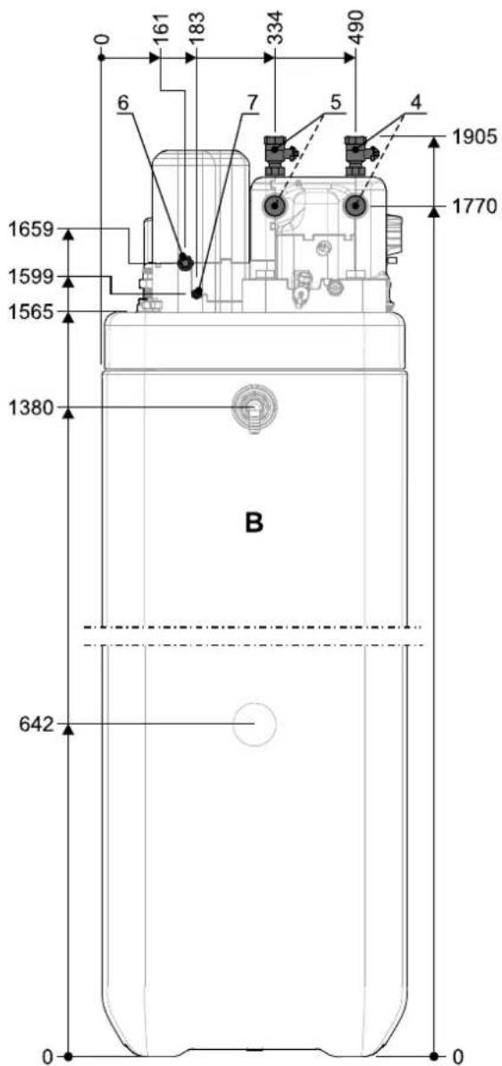 DAIKIN EHSXB04P30BA - Daikin Altherma EHS(X/H)...P30B - 1