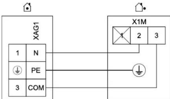 DAIKIN EHSXB04P30BA - Connection of ERLQ exterior heat pump unit - 2