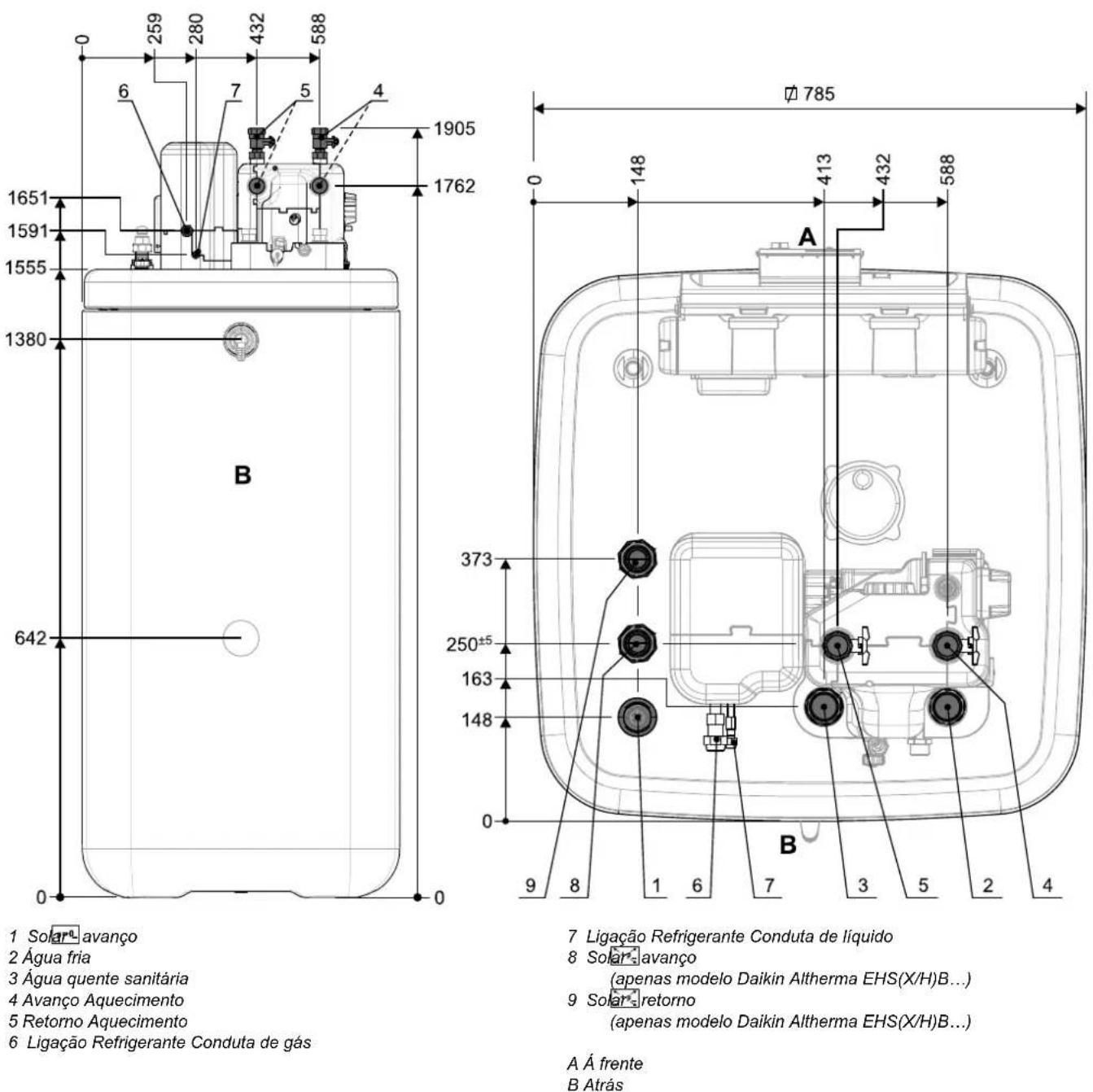 DAIKIN EHSXB04P30BA - Daikin Altherma EHS(X/H)...P30B - 3