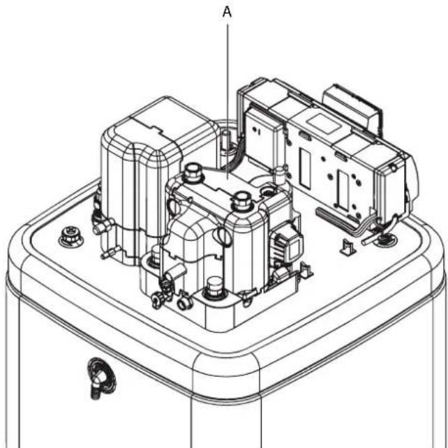 DAIKIN EHSXB04P30BA - Retrait du capot et de la garniture d'isolation - 2