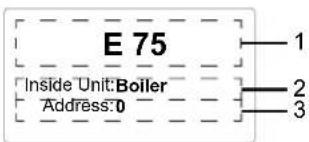 DAIKIN EHSXB04P30BA - Visualizzazione errore attuale - 1