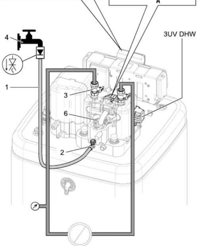 DAIKIN EHSXB04P30BA - Montaggio DB connection kit - 2