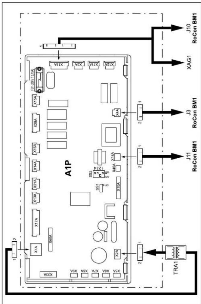 DAIKIN EHSXB04P30BA - Uk ad przy day na p ytce po czlą A1R - 1