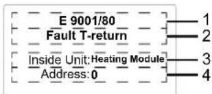 DAIKIN EHSXB04P30BA - Visualizzazione errore attuale - 2