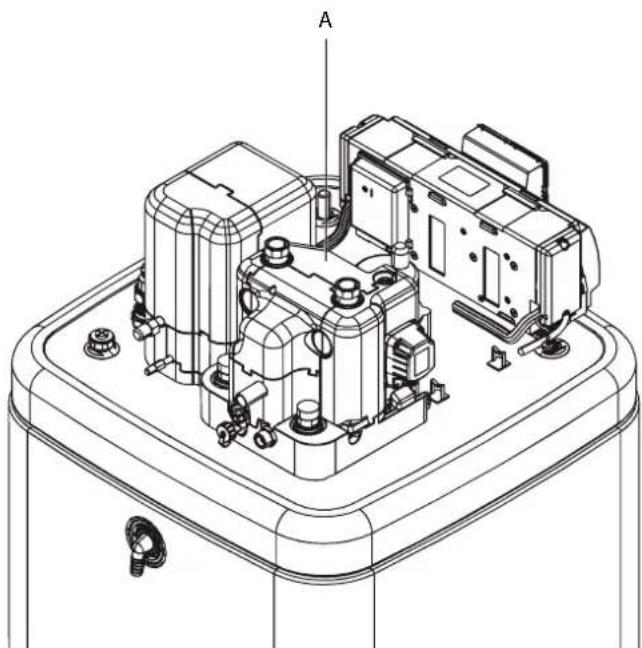 DAIKIN EHSXB04P30BA - Rimuovere la calotta di copertura e l'isolante - 2