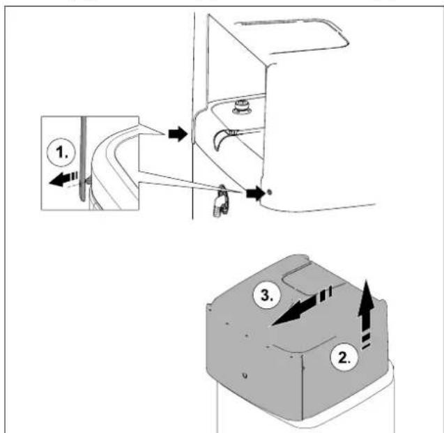 DAIKIN EHSH04P30D3 - Remove the protective cover - 1