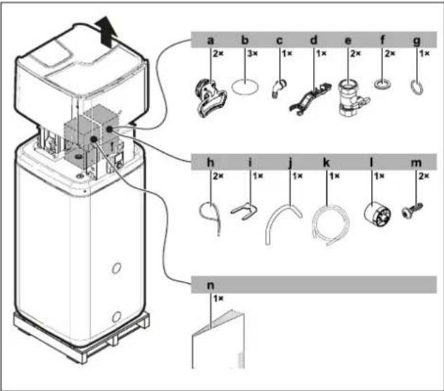 DAIKIN EHSH04P30D3 - Leveransomfattning - 1