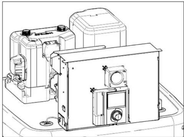 DAIKIN EHSH04P30D3 - Afdekking verwijderen - 2