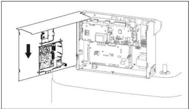 DAIKIN EHSH04P30D3 - Abrir la carcasa de la regulación - 2