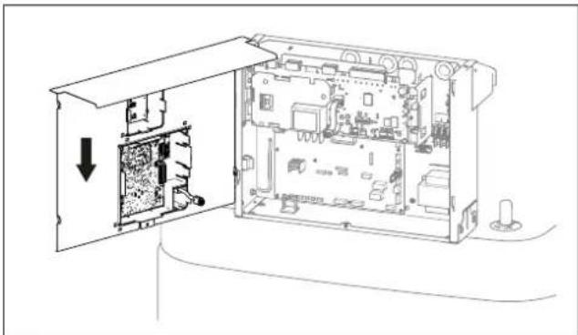 DAIKIN EHSH04P30D3 - Apertura del corpo della regolazione - 2