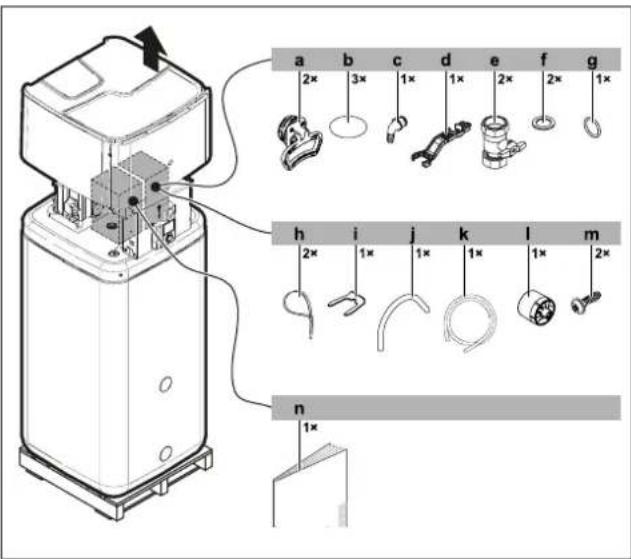 DAIKIN EHSH04P30D3 - Scope of delivery - 1
