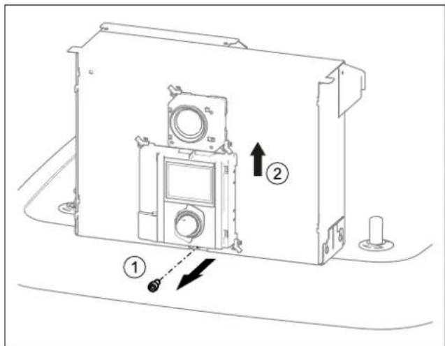 DAIKIN EHSH04P30D3 - Regelungsgehäuse öffnen - 1