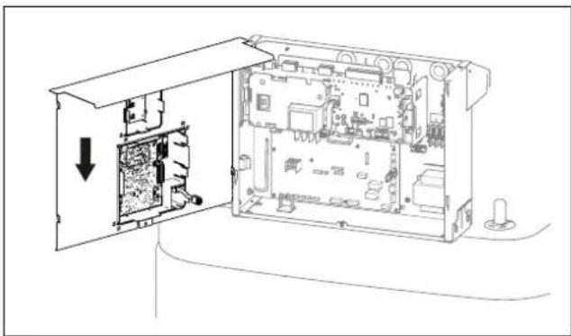 DAIKIN EHSH04P30D3 - Ouverture du boîtier de régulation - 2