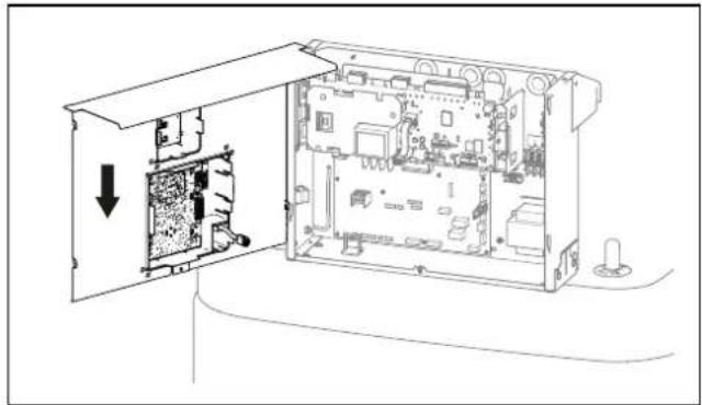 DAIKIN EHSH04P30D3 - Öppning av reglerhuset - 2